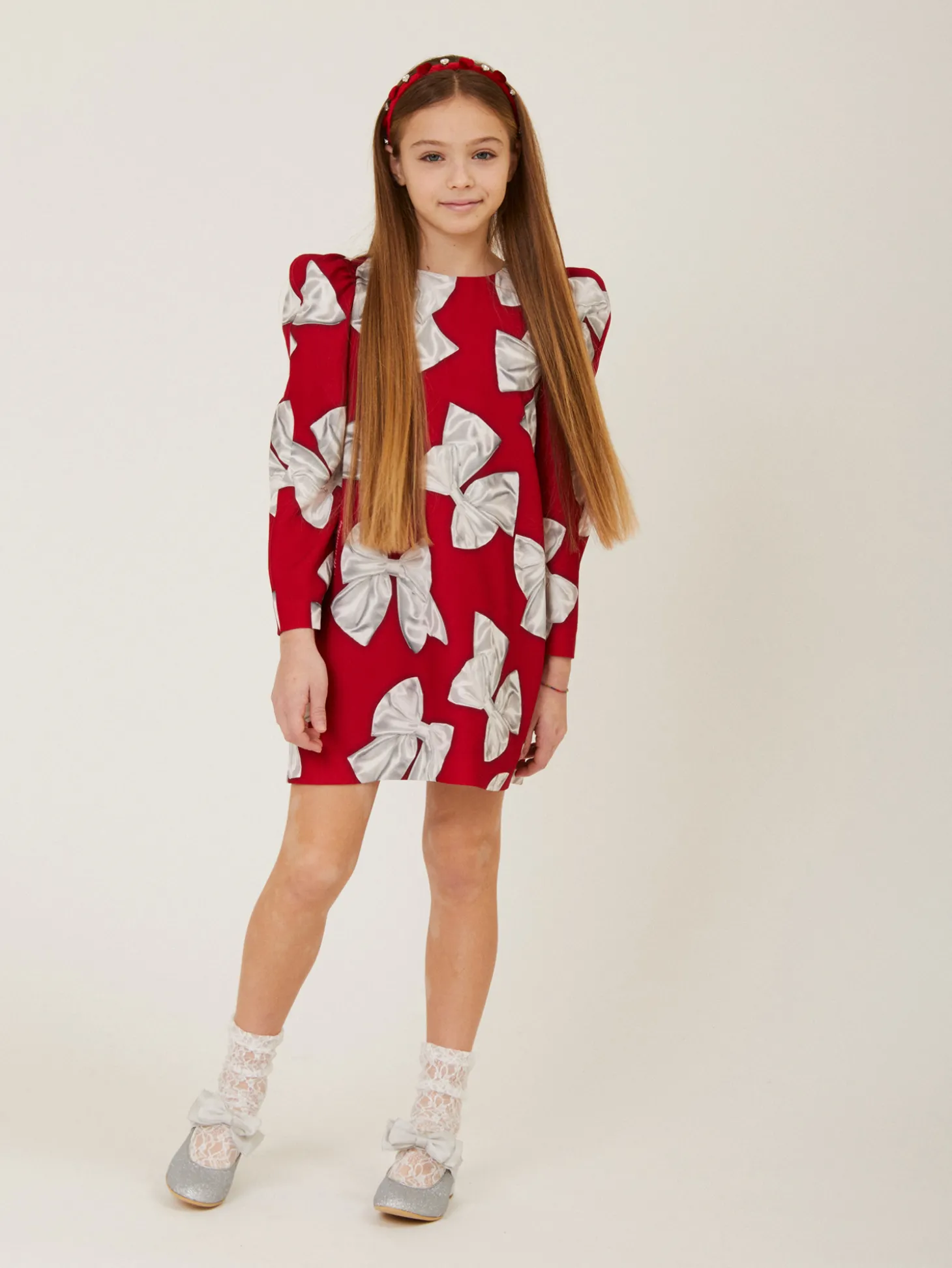 Abito cady maxi fiocchi