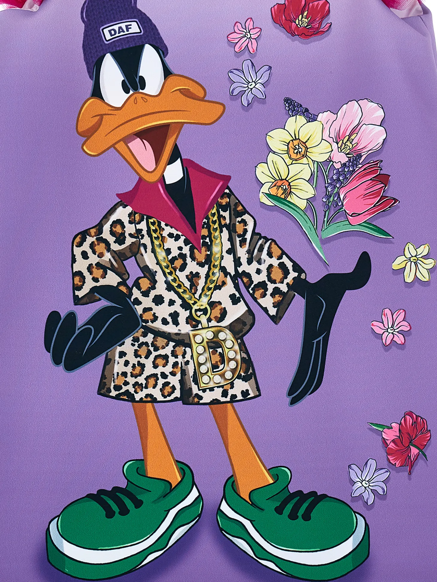 Abito crêpe Daffy Duck
