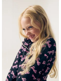 Abito felpa logato Barbie™