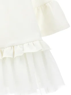 Abito felpa tulle