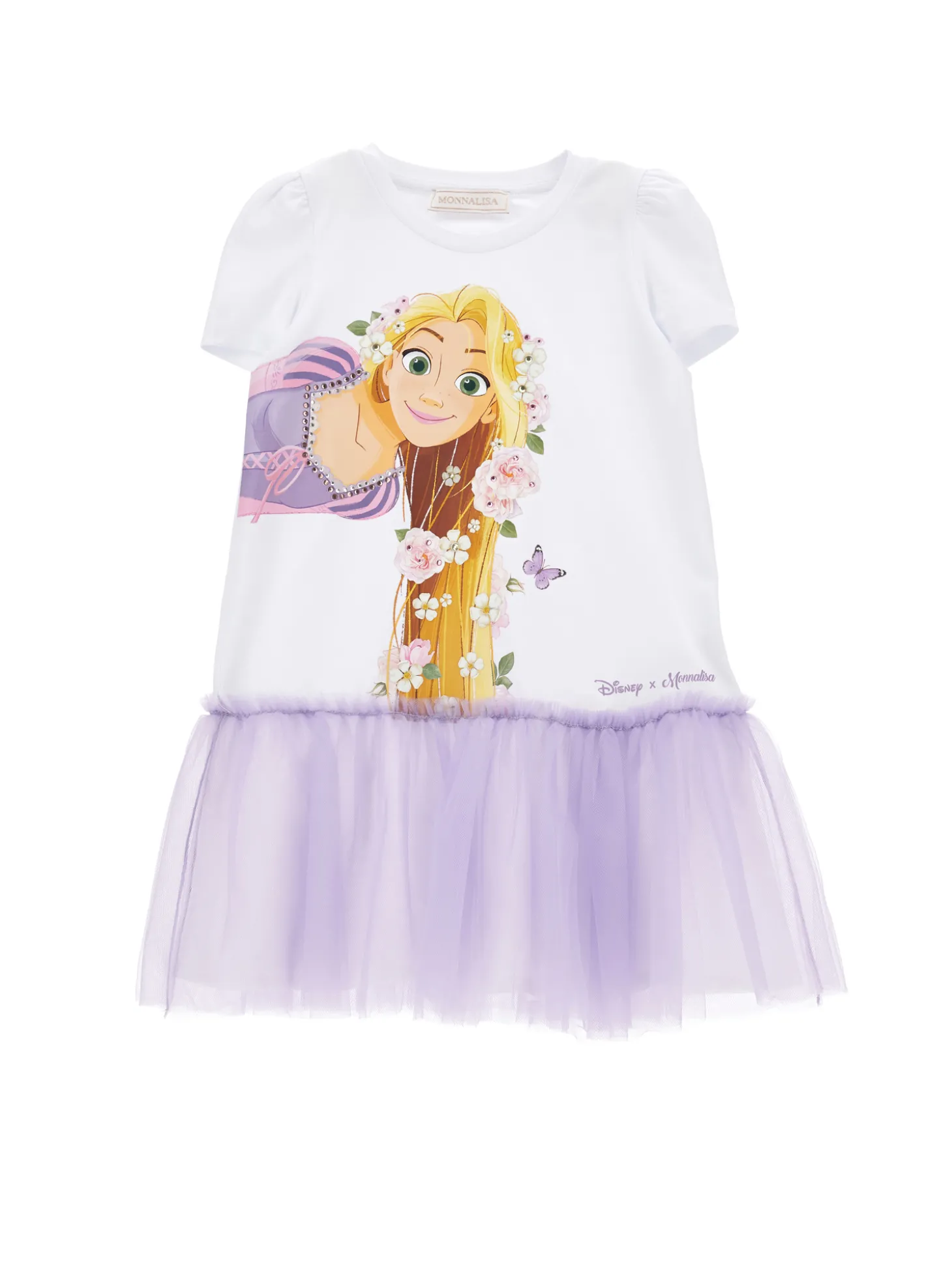 Abito jersey Rapunzel