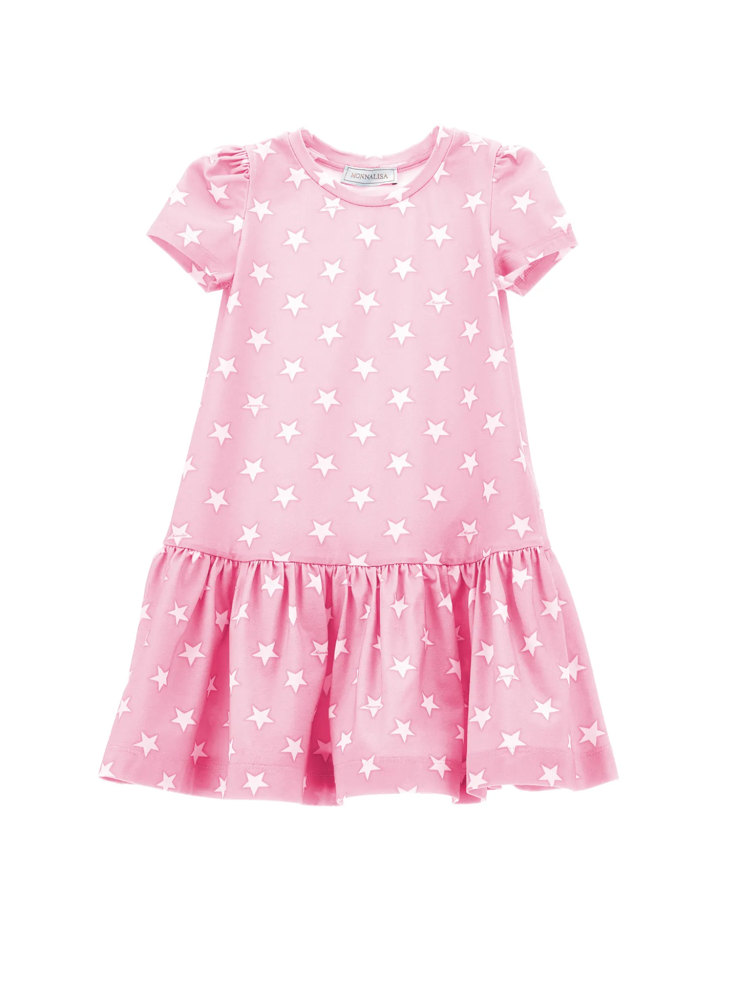 Abito jersey stelline