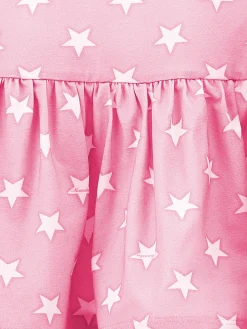 Abito jersey stelline