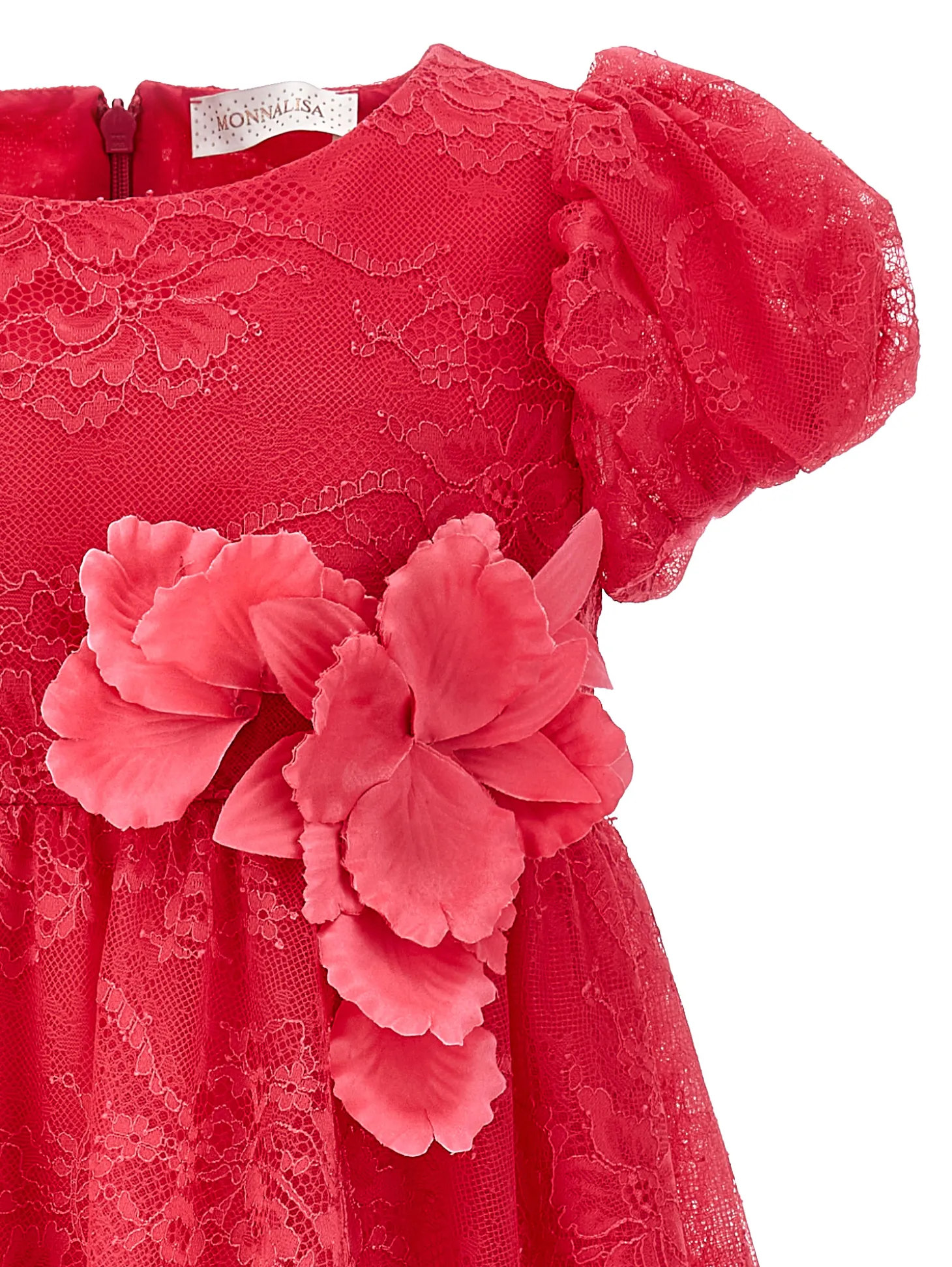 Abito lungo pizzo Chantilly