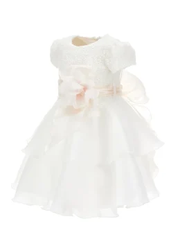 Abito macram&eacute; e tulle