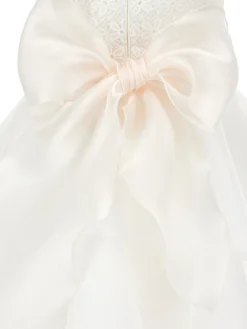 Abito macram&eacute; e tulle