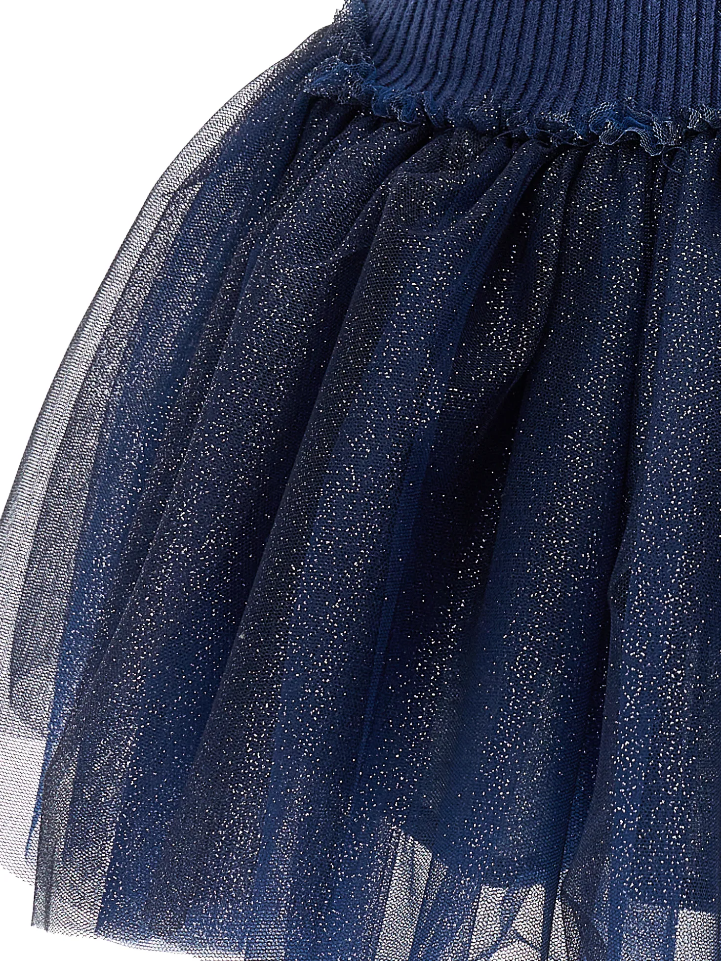 Abito maglia e glitter