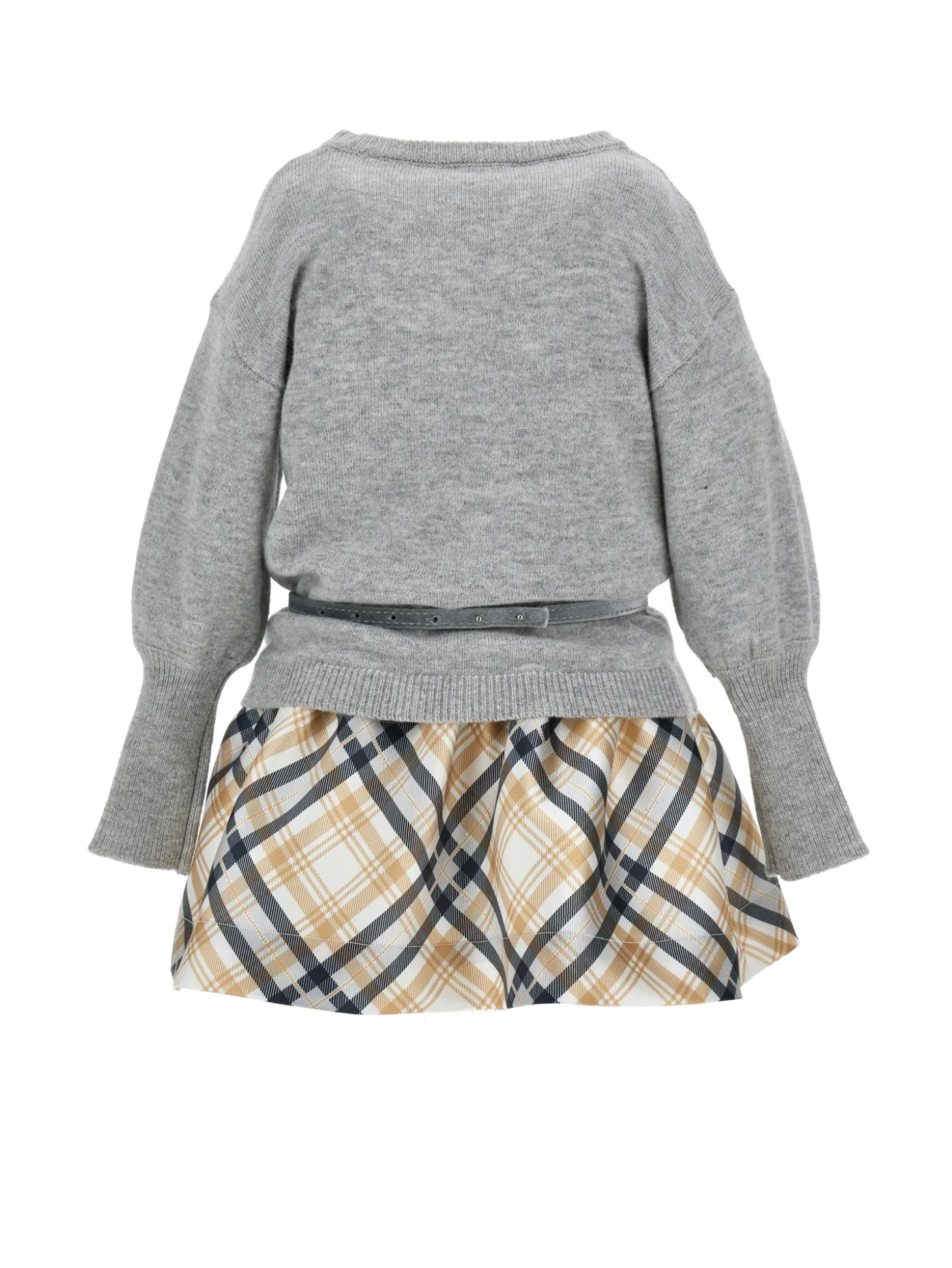 Abito mikado tartan