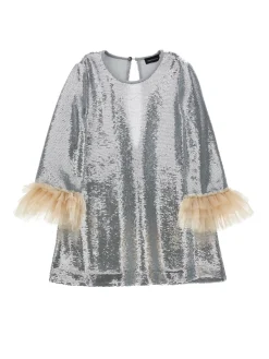Abito paillettes tulle