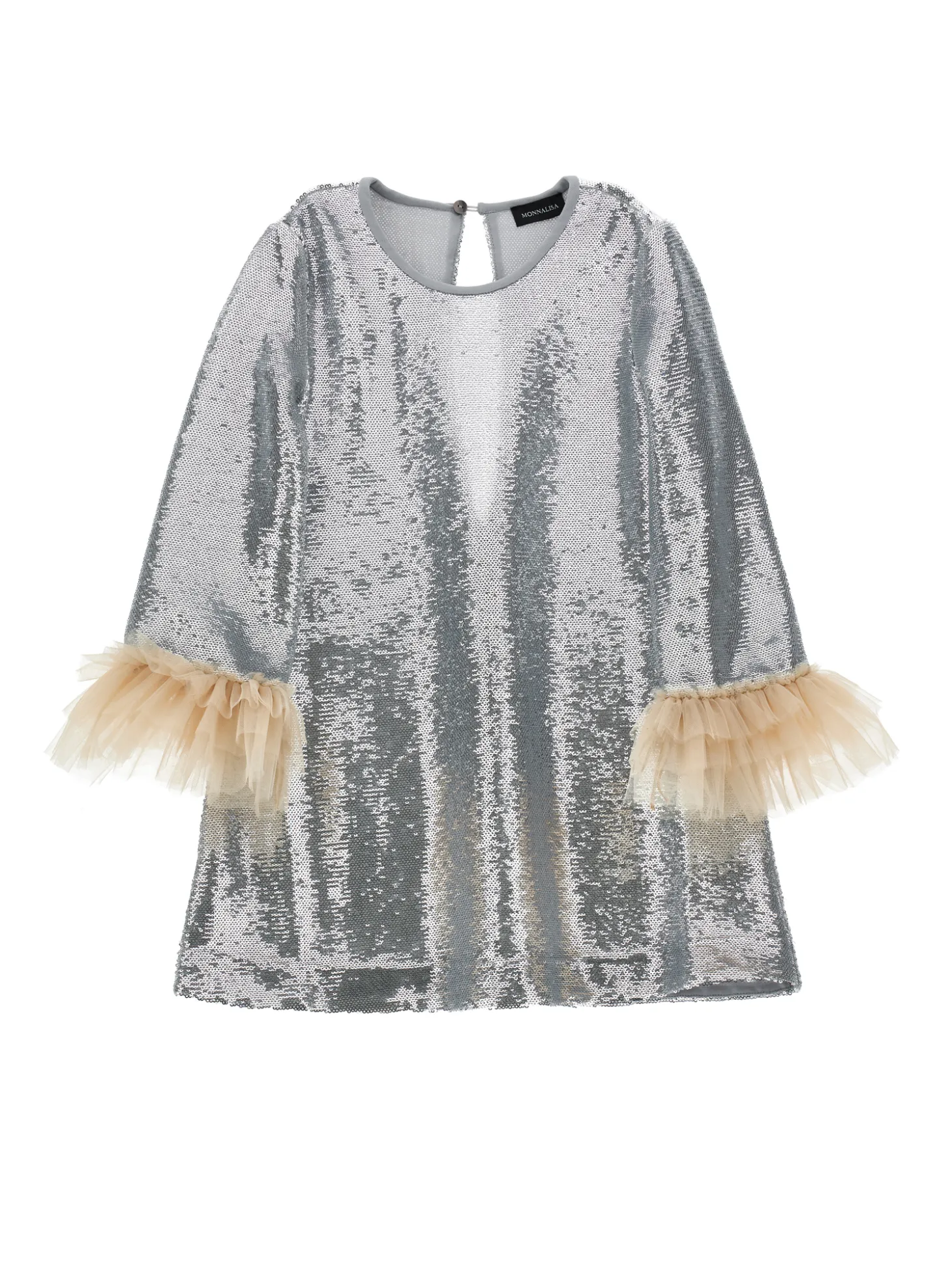 Abito paillettes tulle