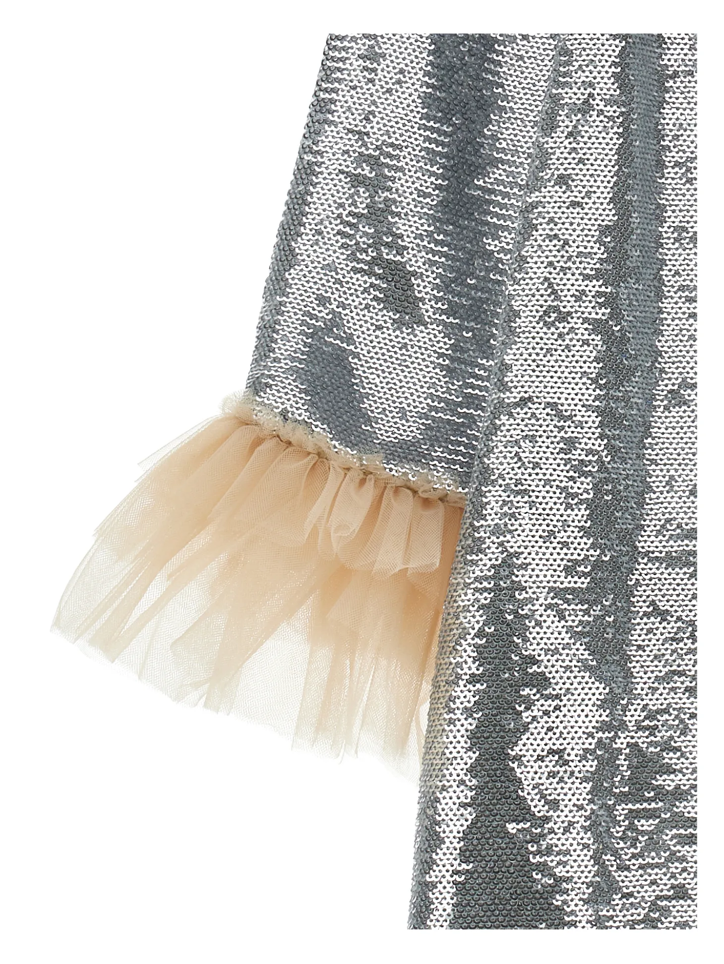Abito paillettes tulle