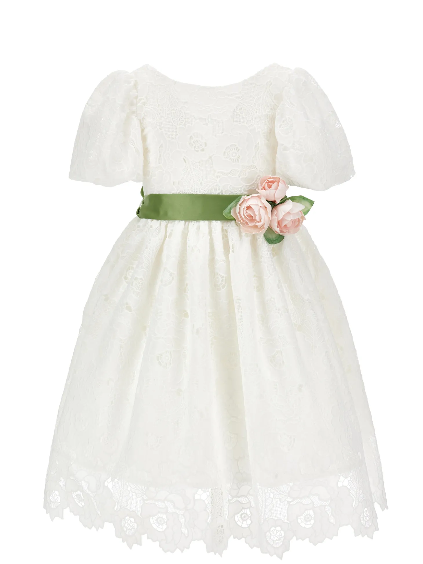 Abito pizzo rose