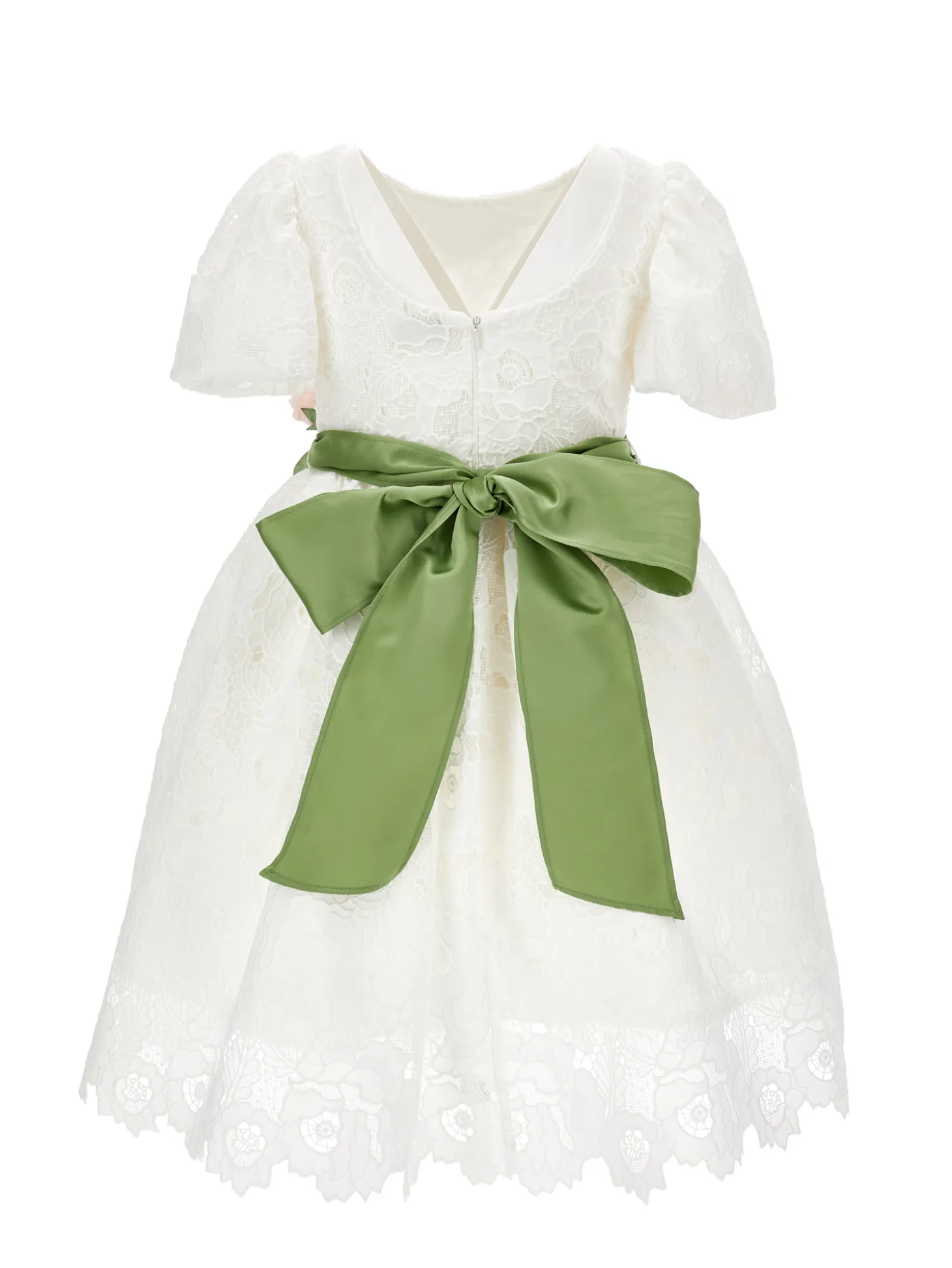 Abito pizzo rose