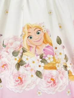 Abito popeline tulle Rapunzel