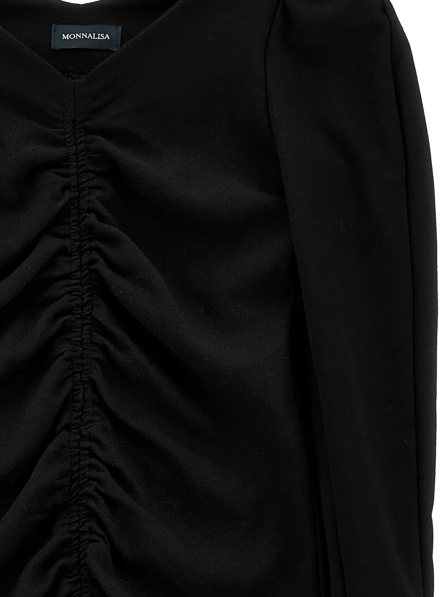 Abito punto Milano drappeggiato