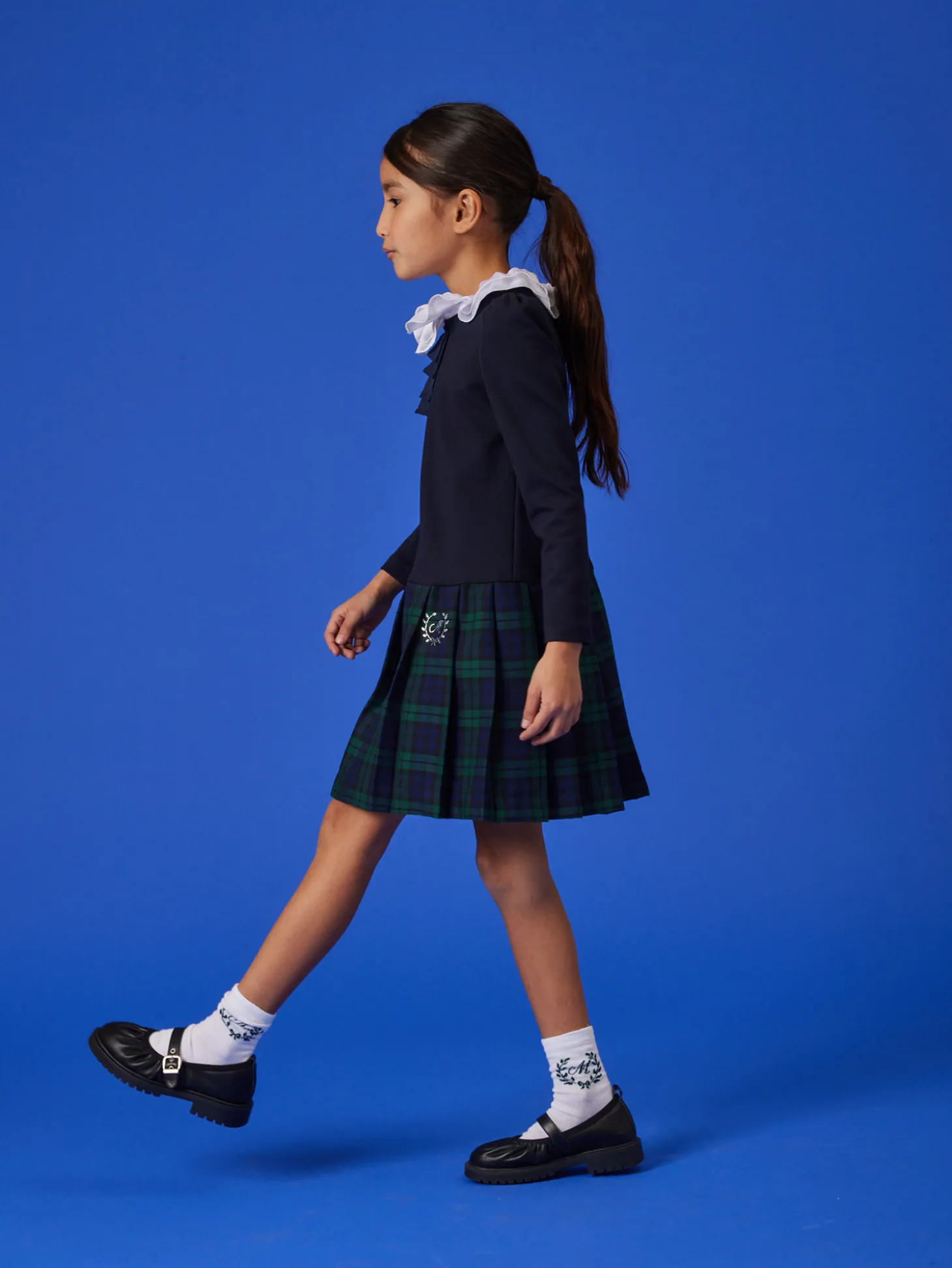 Abito punto Milano tartan