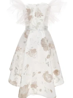 Abito Sunrise mikado tulle con gonna removibile