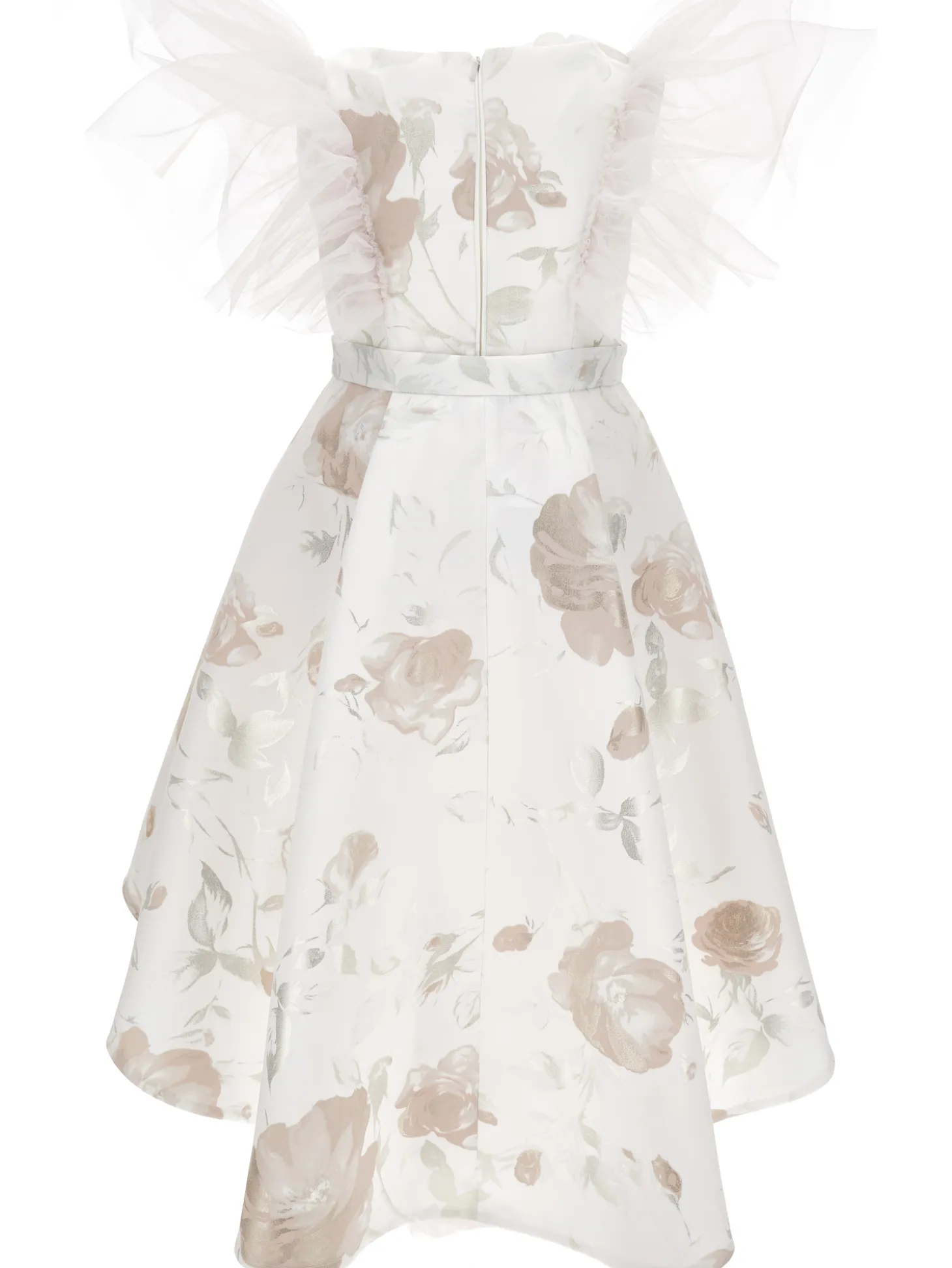 Abito Sunrise mikado tulle con gonna removibile
