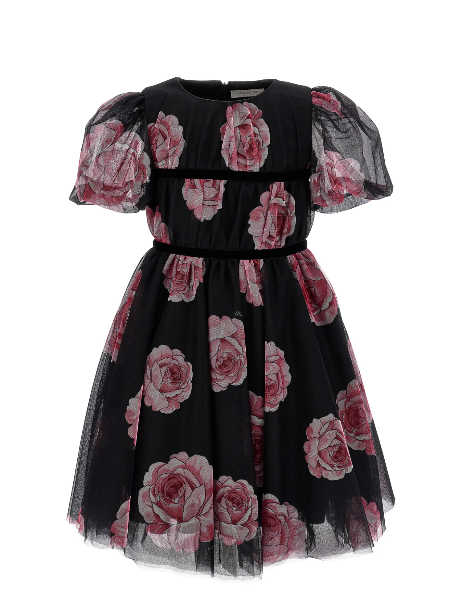 Abito tulle e rose
