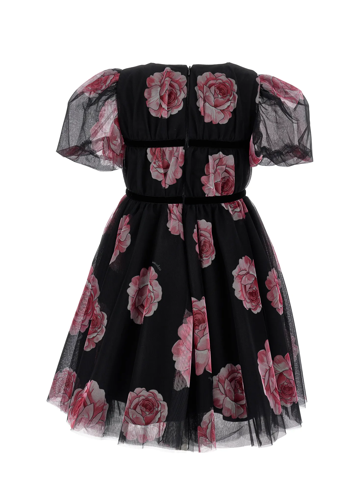 Abito tulle e rose