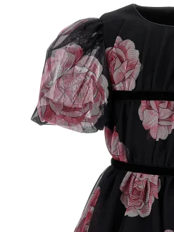 Abito tulle e rose