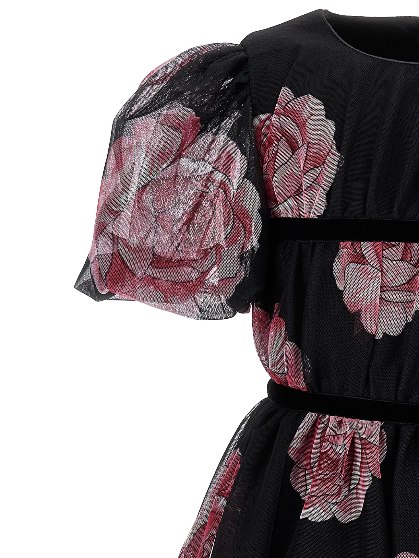 Abito tulle e rose
