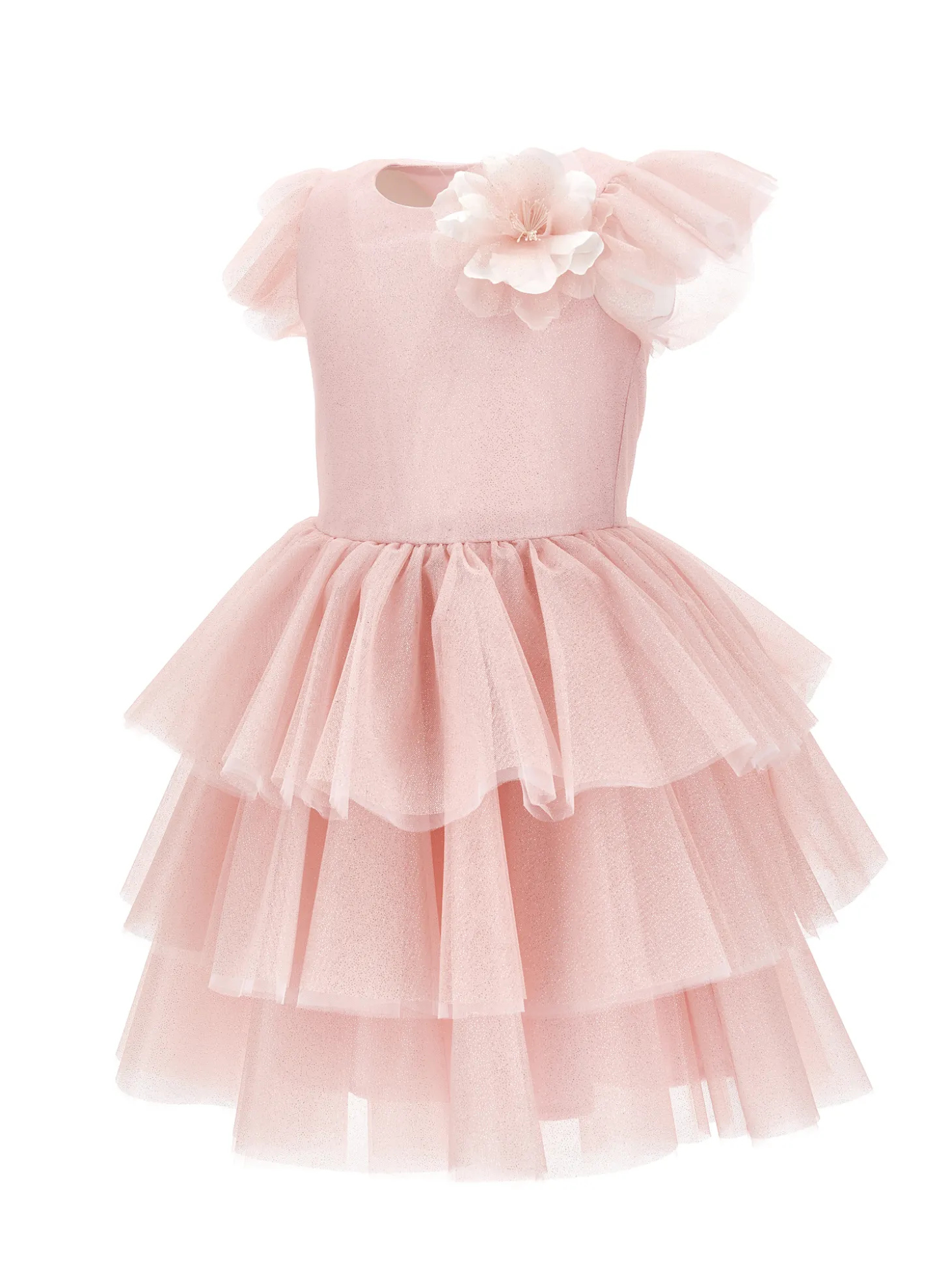 Abito tulle glitter