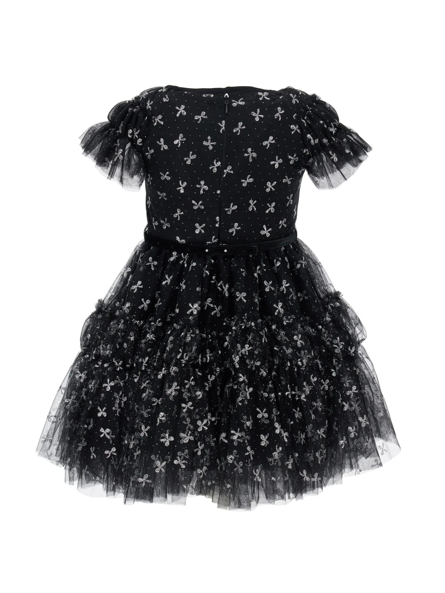 Abito tulle glitterato
