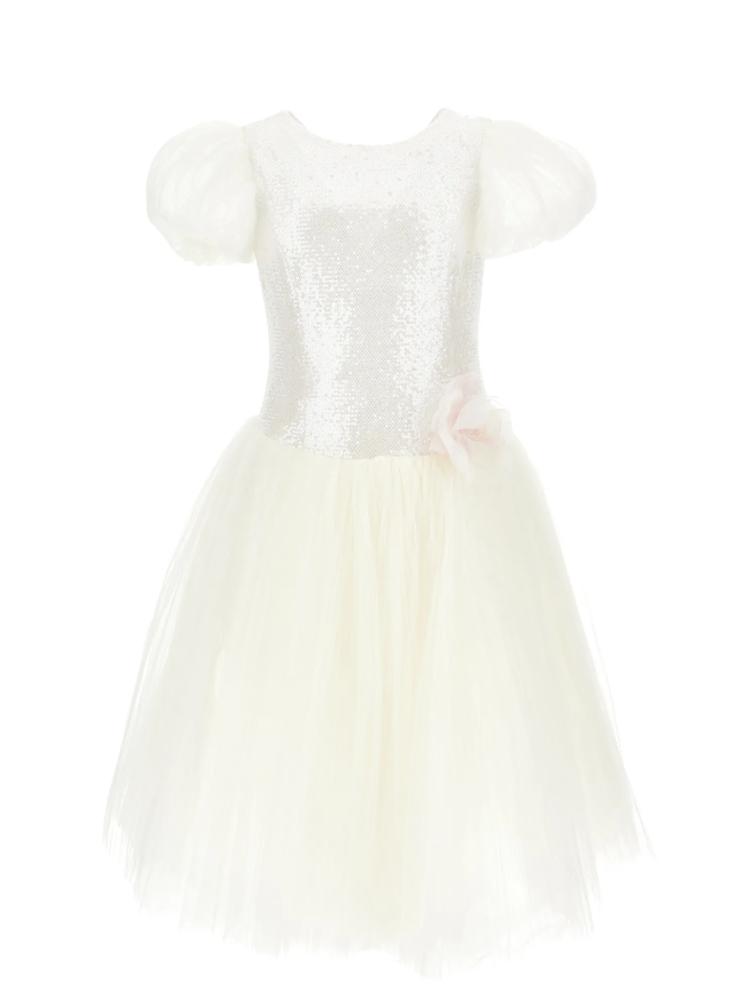 Abito tulle paillettes