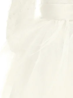 Abito tulle ricamato