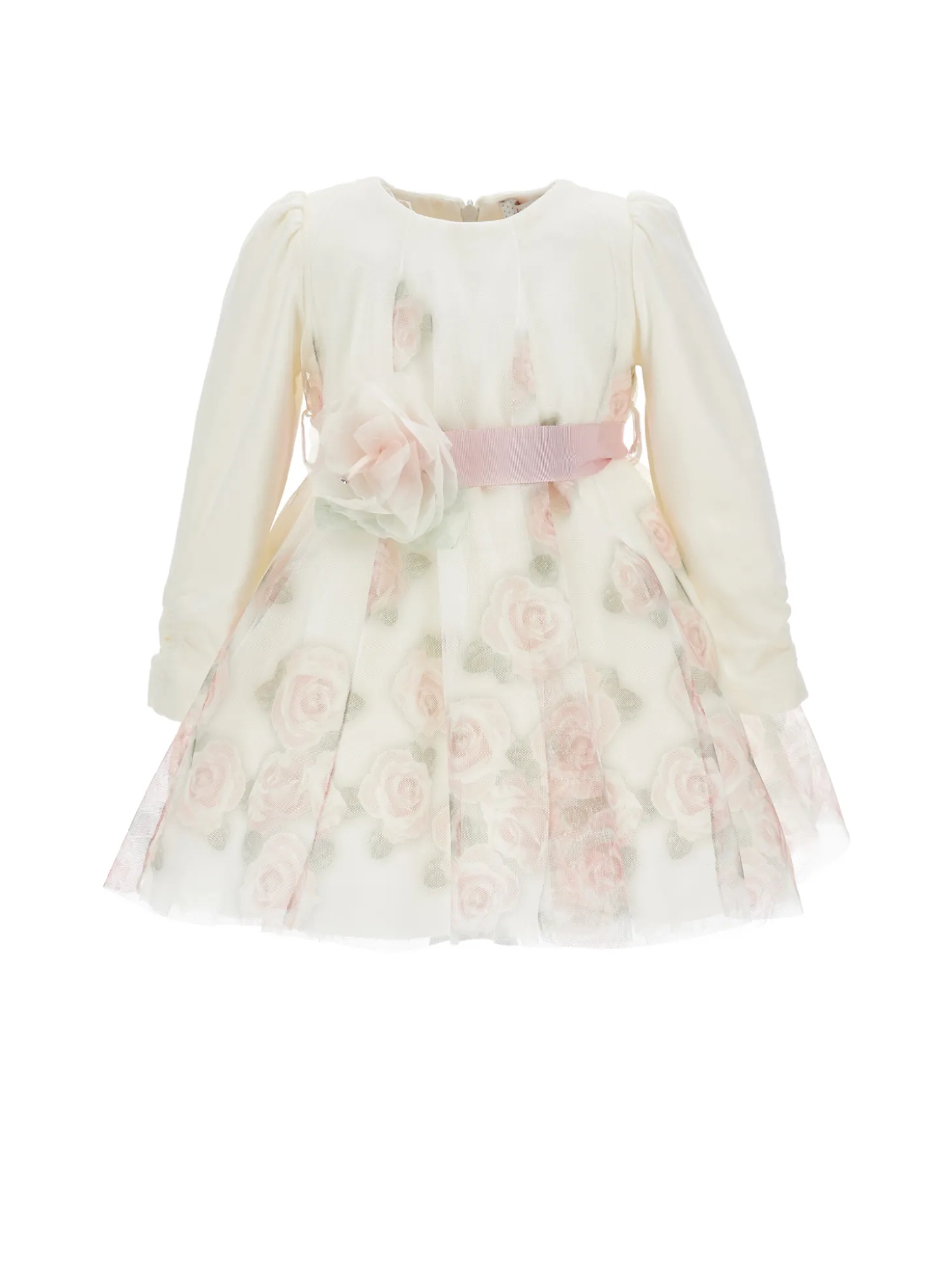 Abito tulle stampato