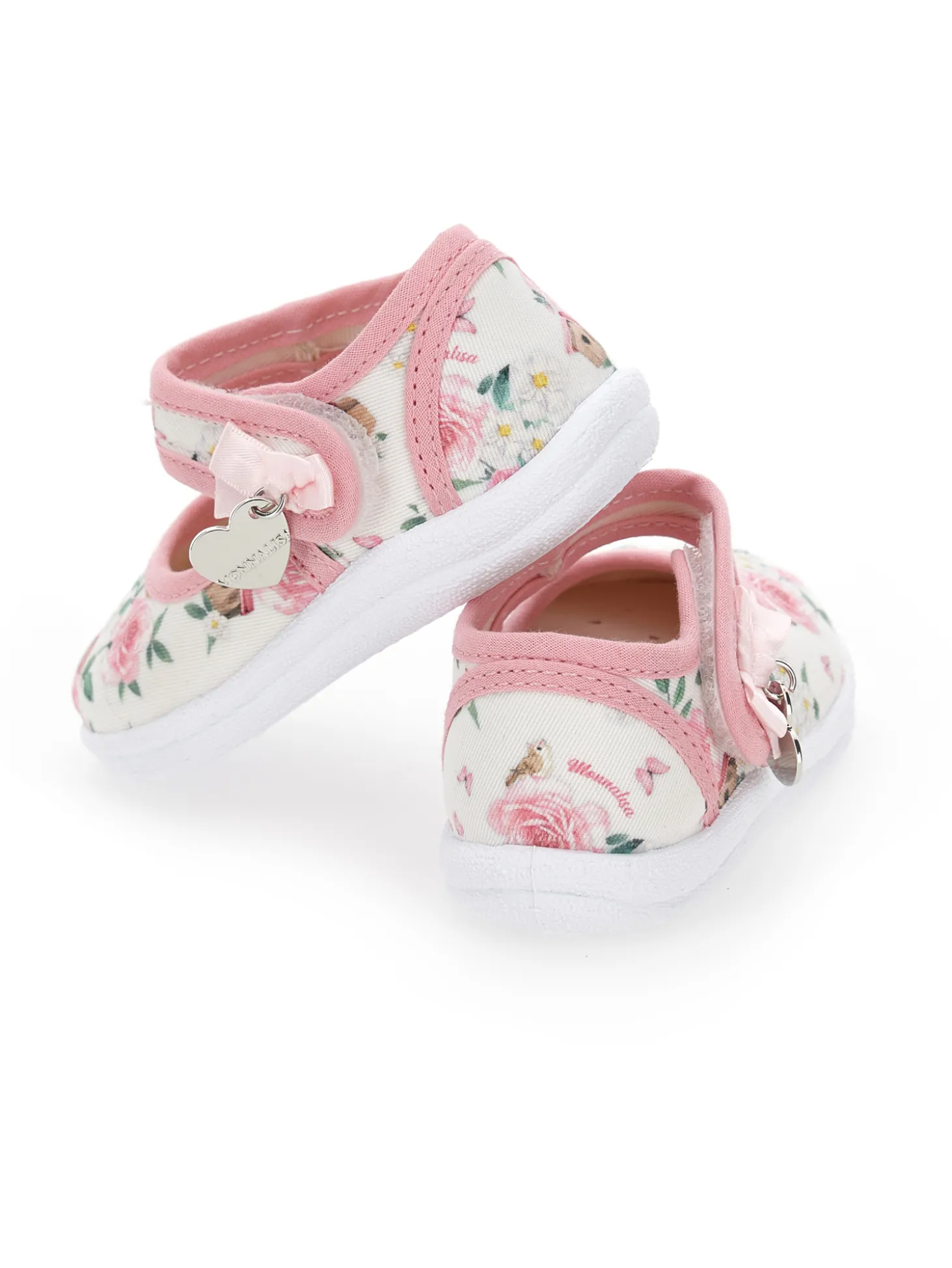 Ballerine gabardine con fiocchetti