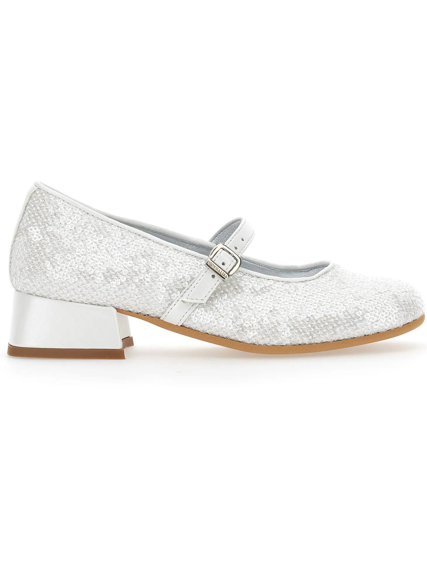 Ballerine in maglia paillettes