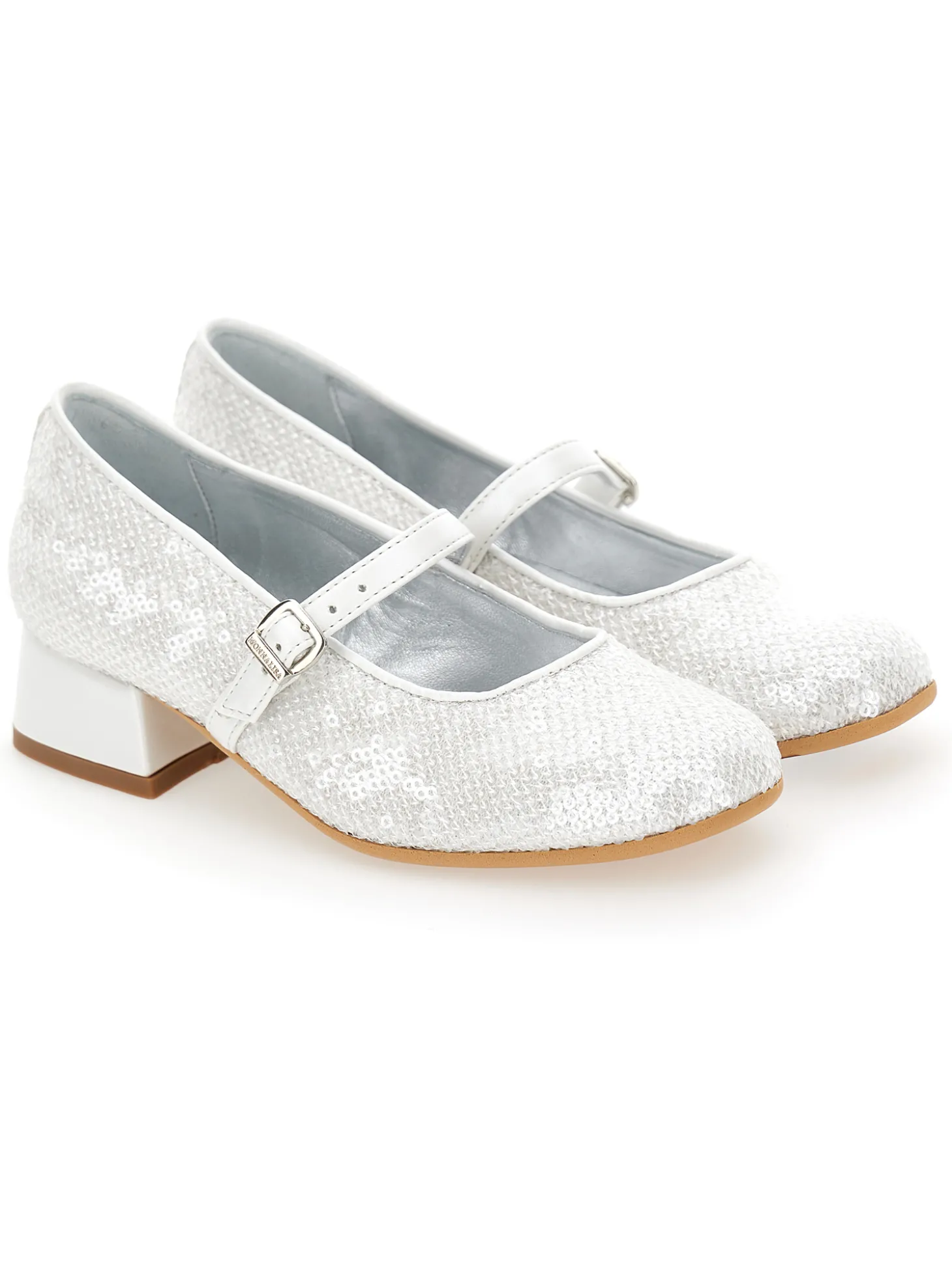 Ballerine in maglia paillettes
