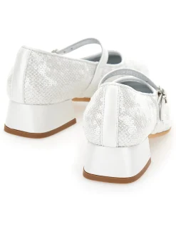 Ballerine in maglia paillettes