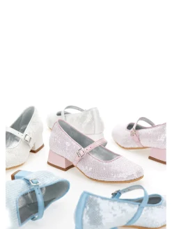 Ballerine in maglia paillettes