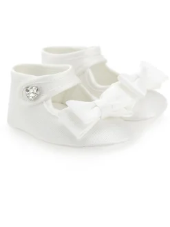 Ballerine mikado con fiocco