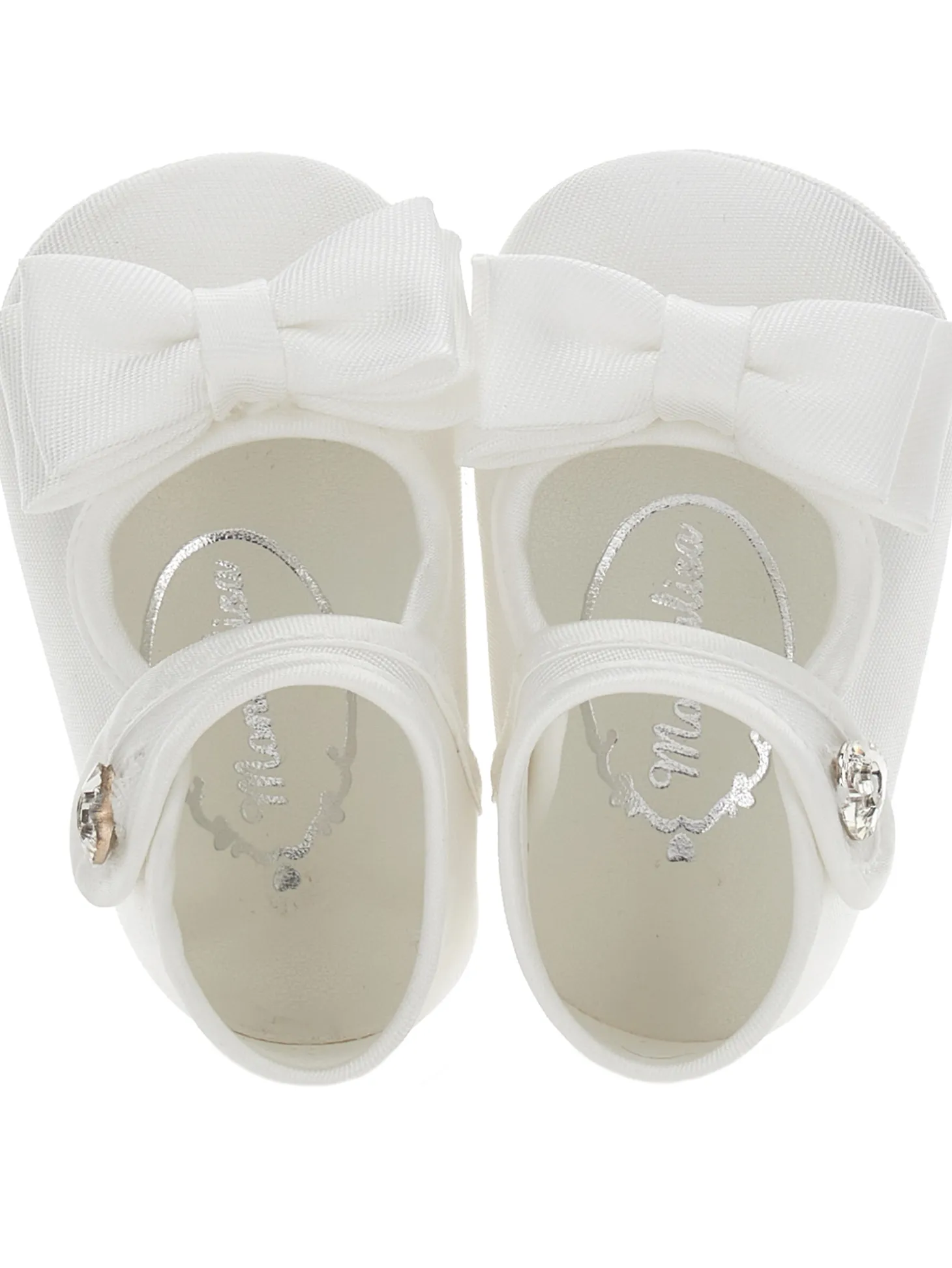 Ballerine mikado con fiocco