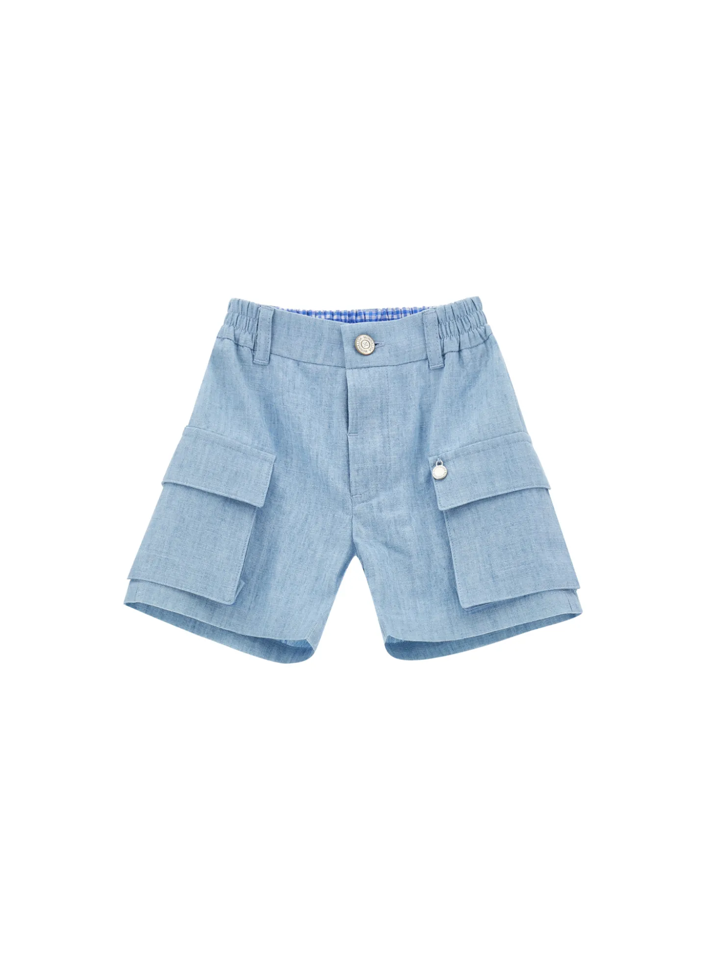 Bermuda cargo chambray