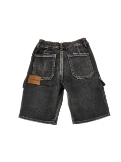Bermuda cargo denim Mickey Mouse