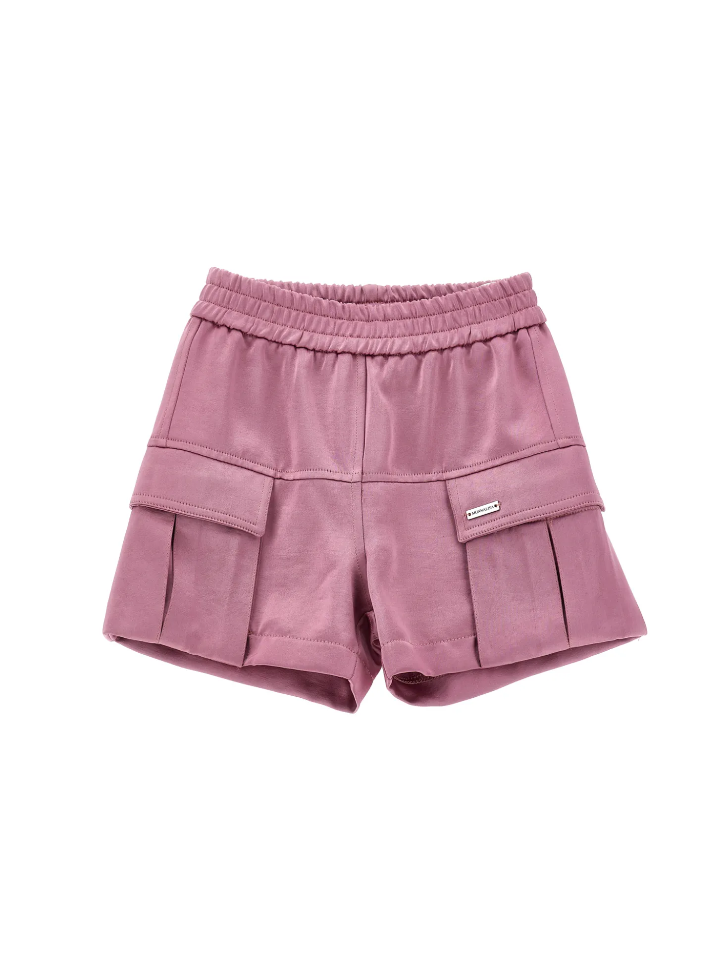 Bermuda cargo raso chic