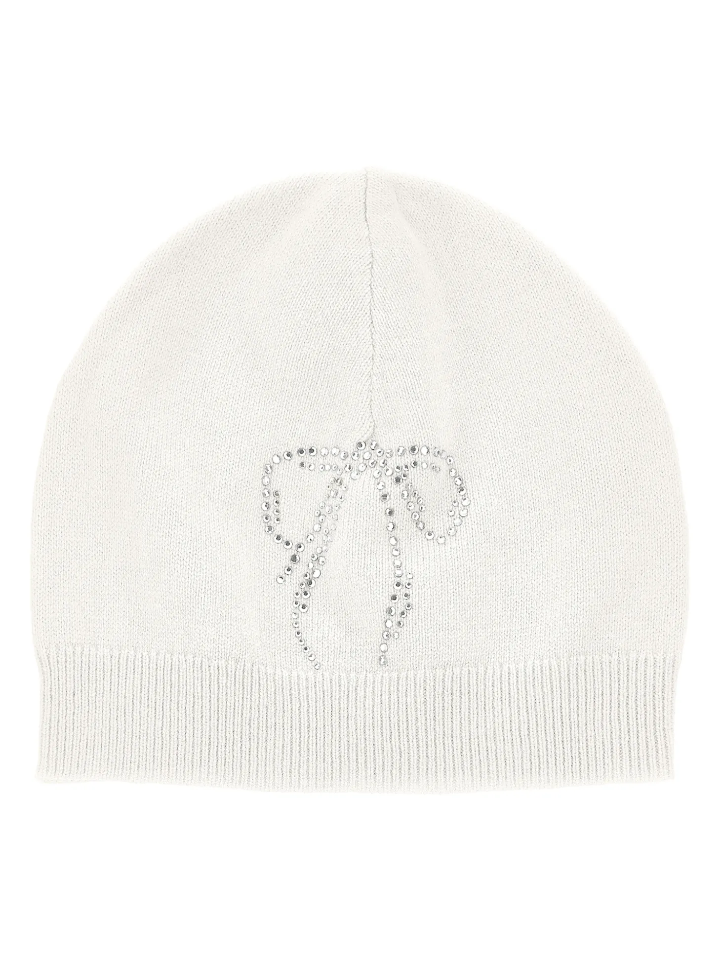 Berretto knitwear con strass