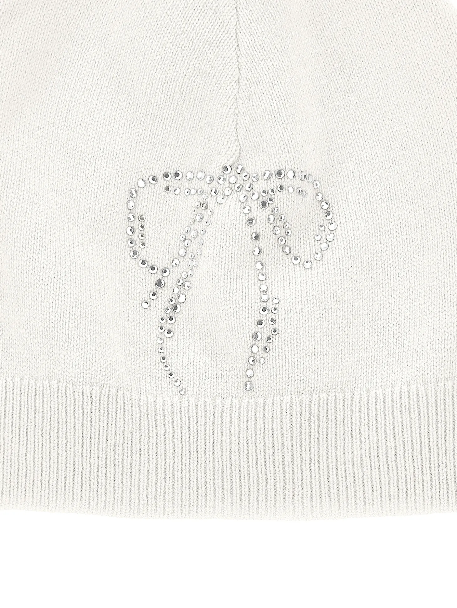 Berretto knitwear con strass