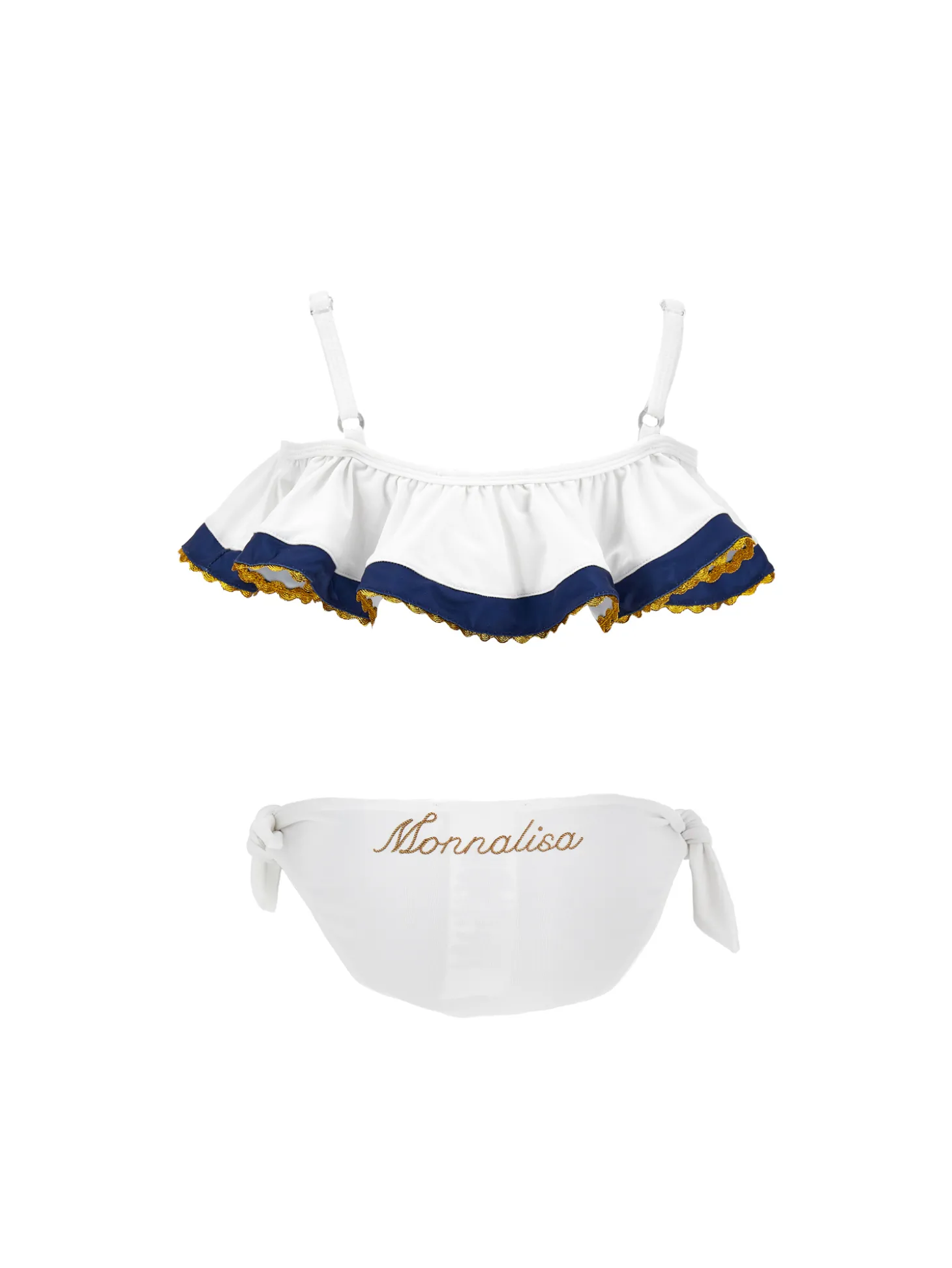 Bikini stretch marinière