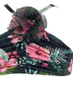 Bikini stretch stampa jungle