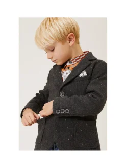 Blazer spigato due bottoni