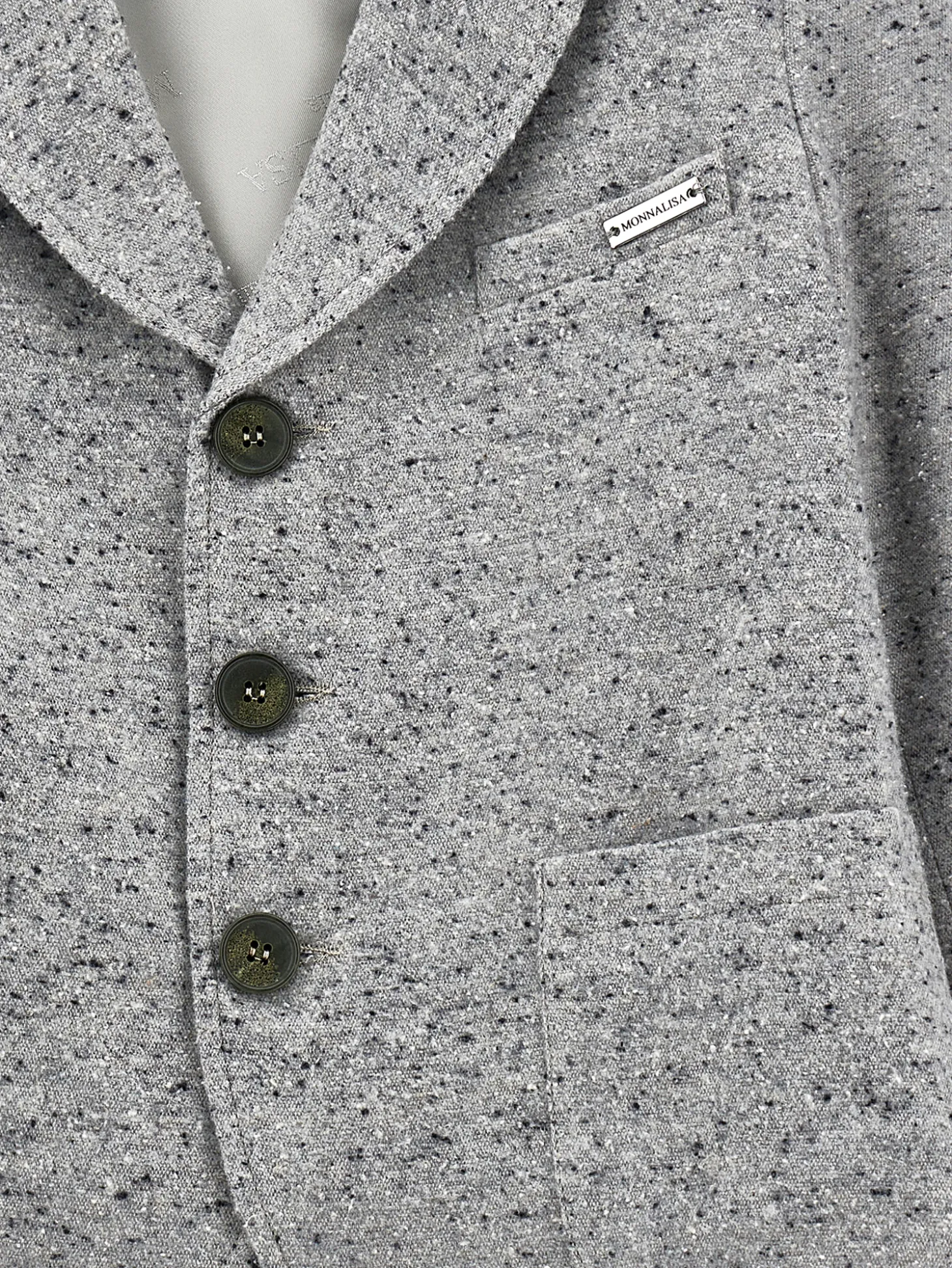 Blazer tessuto puntinato