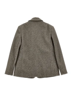 Blazer velour con strass