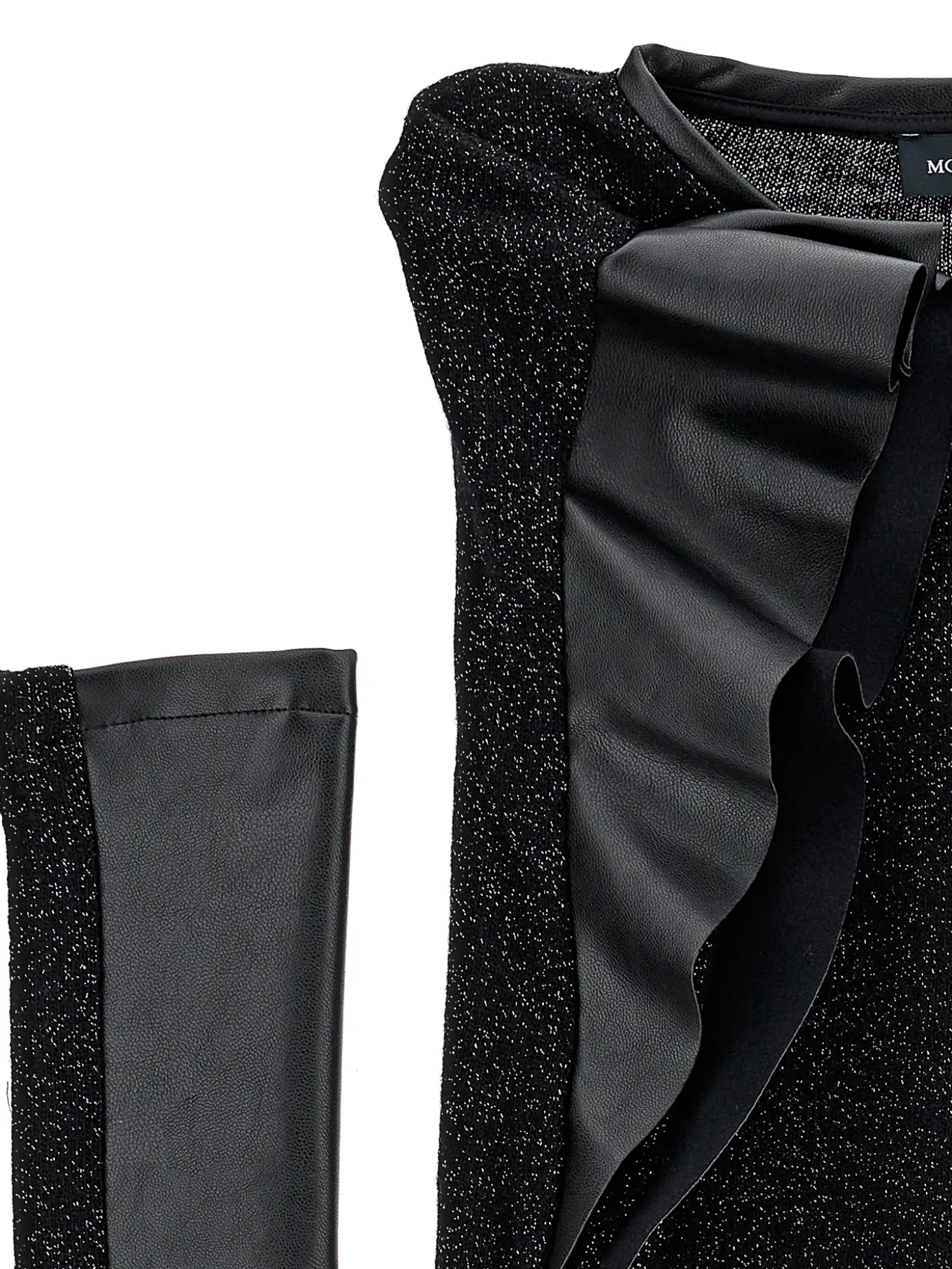 Blusa lurex con manicotti