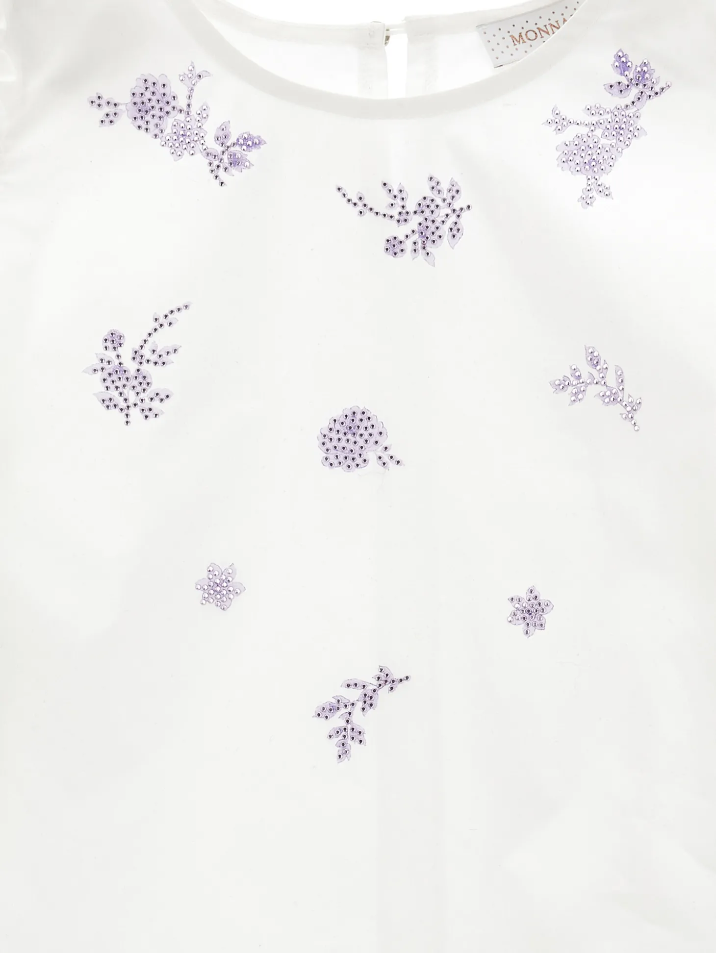 Blusa popeline ricamato